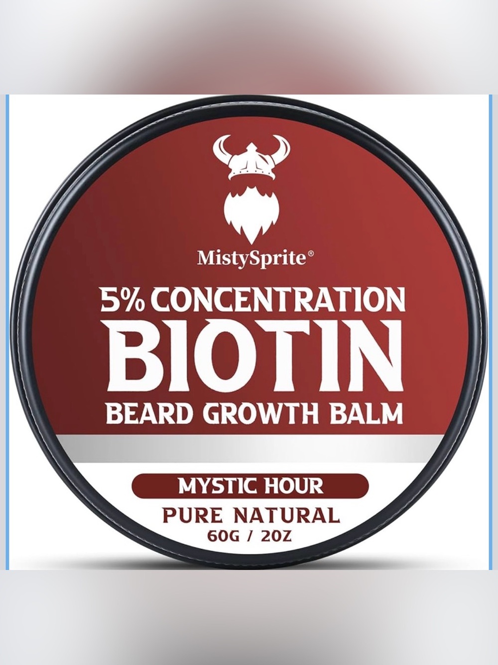 Biotin Beard Growth Balm - Red (Mystic Hour)